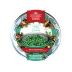 Scentsicles Flameless Fragrance, O Christmas Tree, Frangrance-Infused Recyclable Paper Ribbons, Decorative Tin
