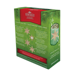 Scentsicles Scented Decorative Ornament, White Winter Fir, Metal Gold Star, Refillable with Star-Shaped Scents, Refills Sold Separately