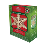 Scentsicles Scented Decorative Ornament, White Winter Fir, Metal Gold Star, Refillable with Star-Shaped Scents, Refills Sold Separately