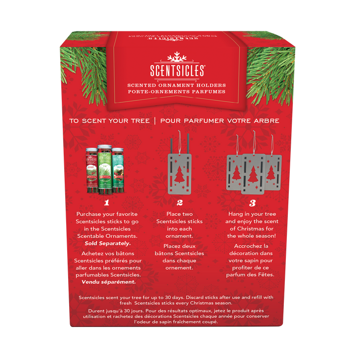 Decorative Scented Ornament Folder, Holds 2 Sticks, Sticks Sold Separately