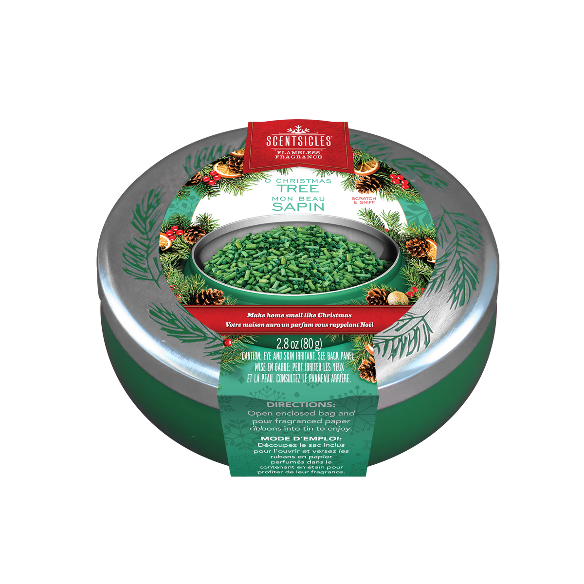 Scentsicles Flameless Fragrance, O Christmas Tree, Frangrance-Infused