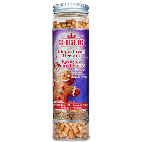 Scentsicles Scentfetti Scented Paper Filler, Gingerbread Dreams, 125g Bottle
