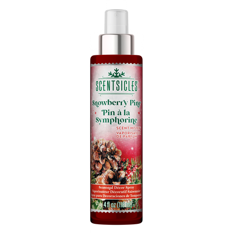 Scentsicles Scent Mister Scented Spray, Snowberry Pine, 4oz