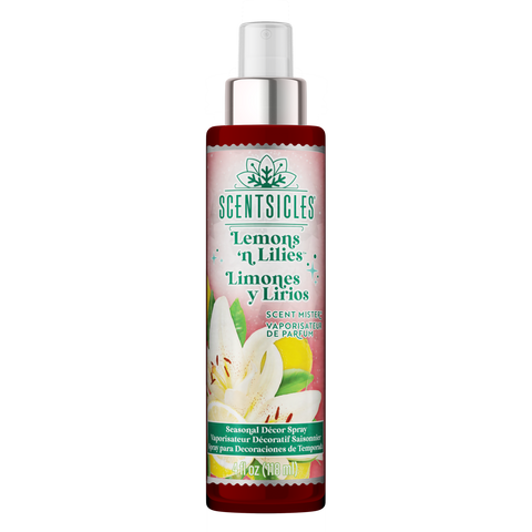 Scentsicles Scent Mister Scented Spray, Lemon n Lilies, 4oz