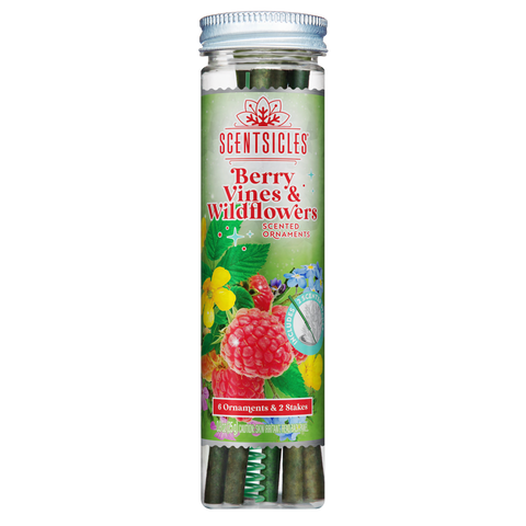 Scentsicles Scented Ornament Sticks, Berry Vines & Wildflowers, 6ct Bottle