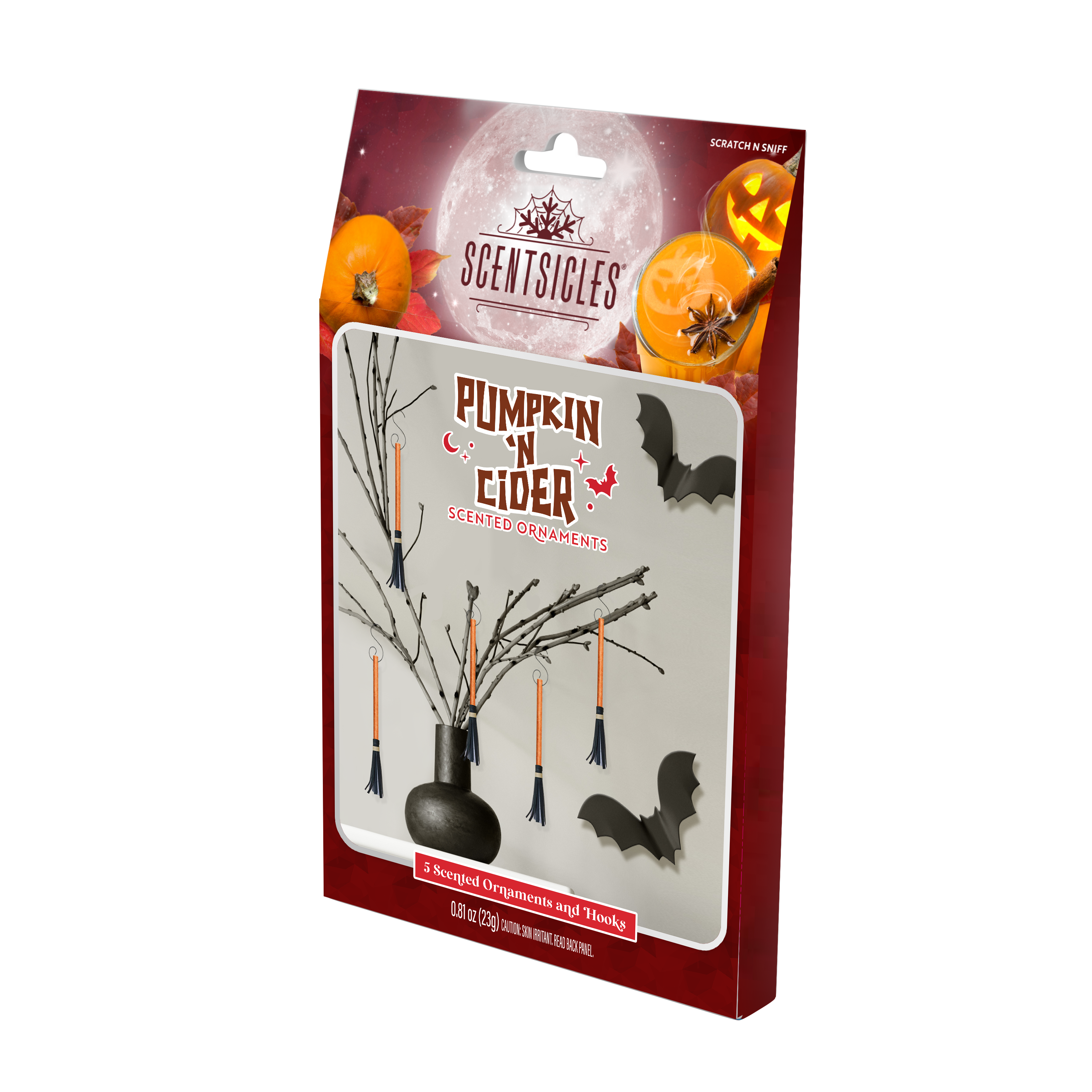 Scentsicles Pumpkin n Cider Brooms 5ct Pack