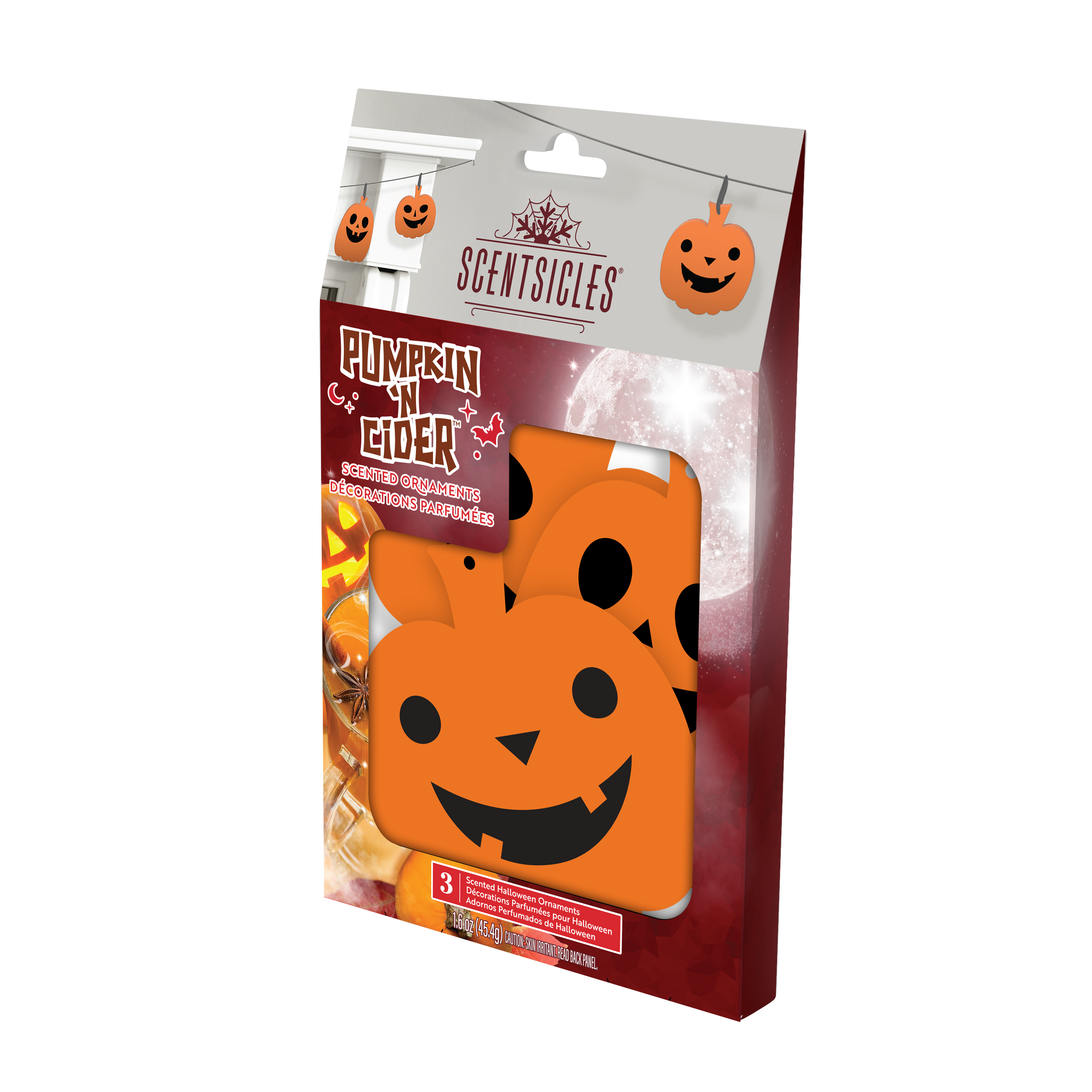 Scentsicles Pumpkin n Cider Hangers 3ct Pack