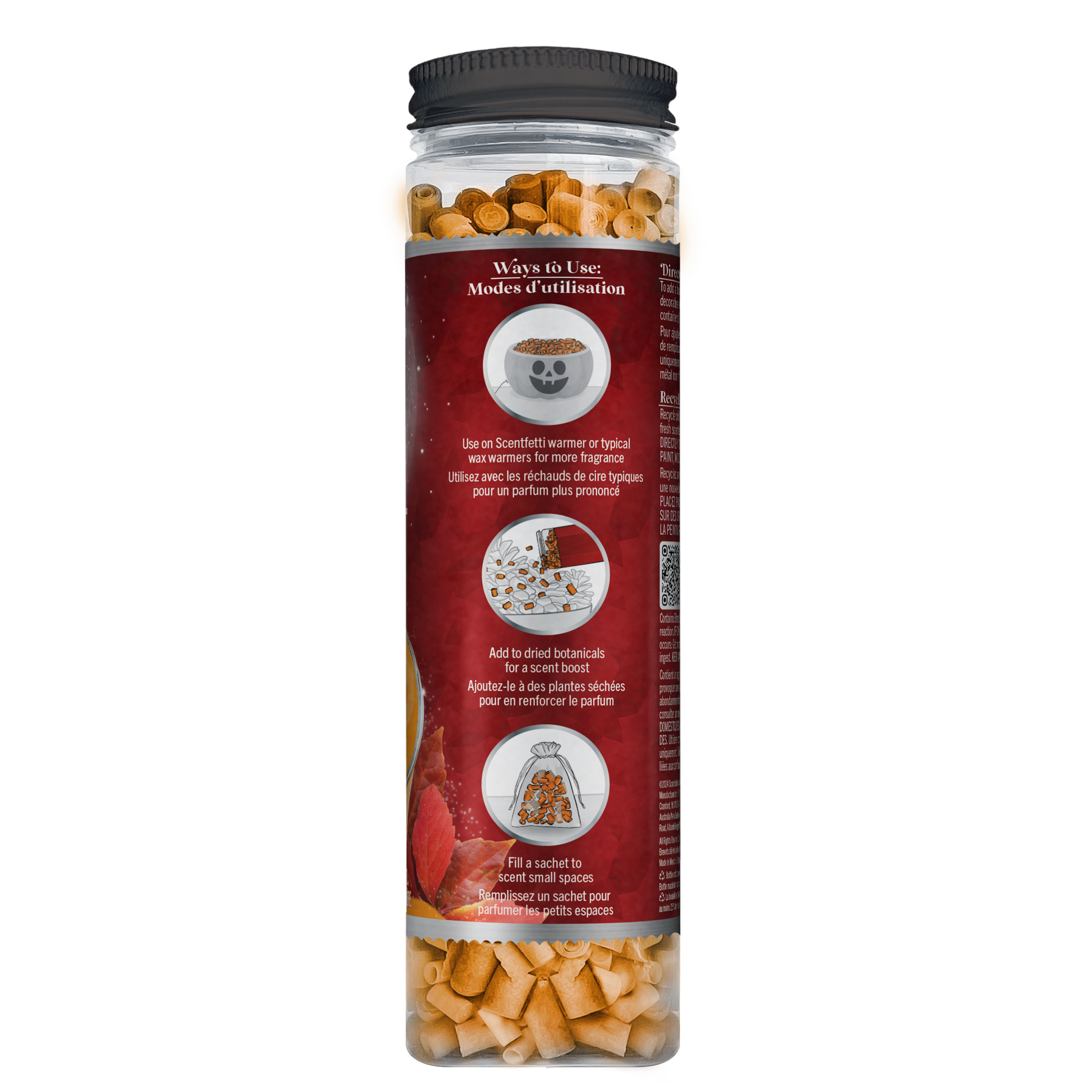 Scentsicles, Scentfetti, Pumpkin n Cider, 125g Bottle