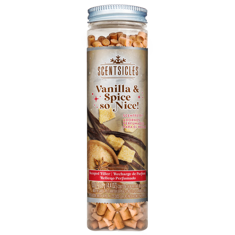 Scentsicles Scentfetti Scented Paper Filler, Vanilla & Spice So Nice, 125g Bottle