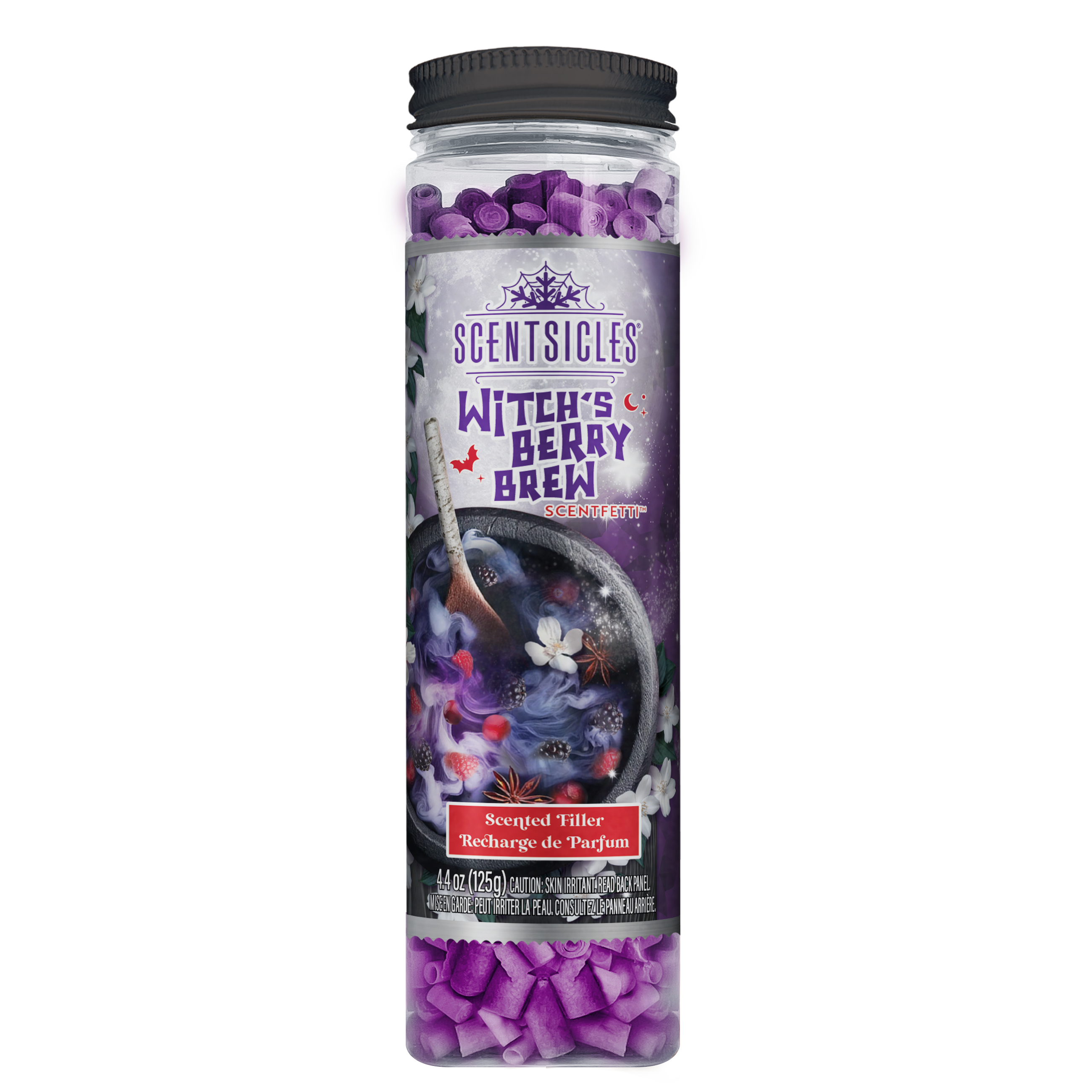 Scentsicles, Scentfetti, Witch's Berry Brew, 125g Bottle