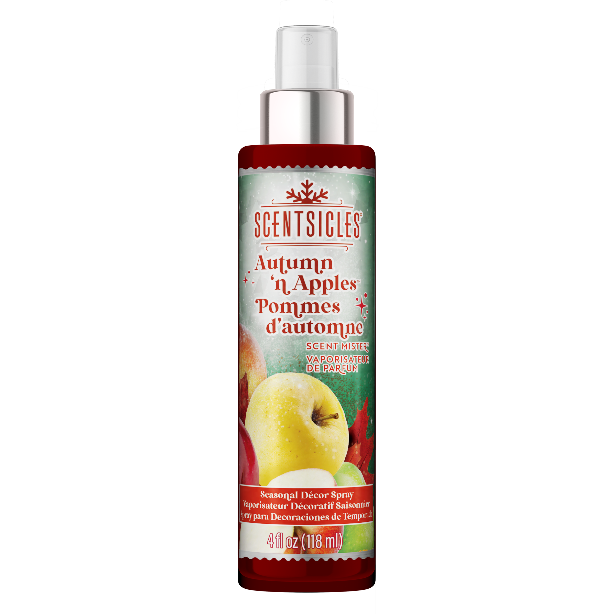 Scentsicles Scent Mister Scented Spray, Apples n Autumn, 4oz