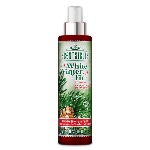 Scentsicles Scent Mister Scented Spray, White Winter Fir, 4oz