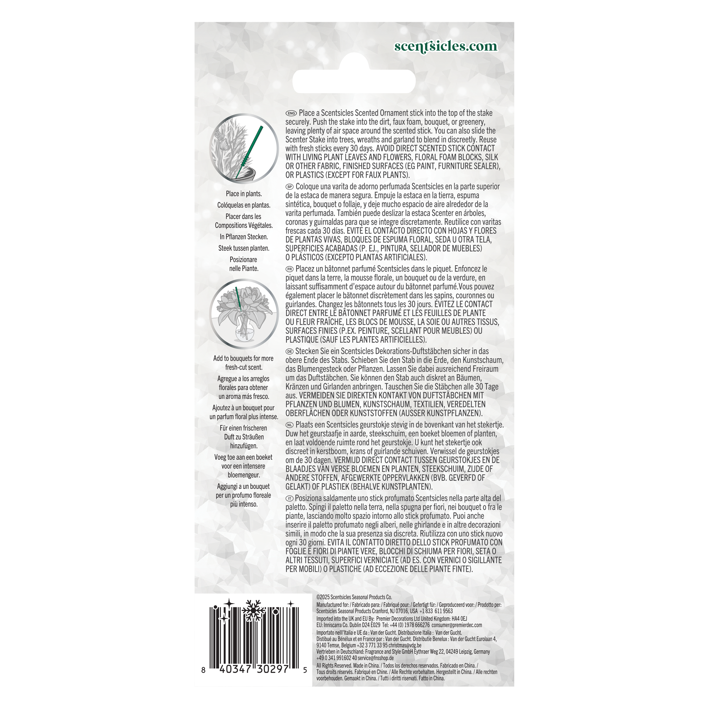 Scentsicles Green Scenter Stakes
