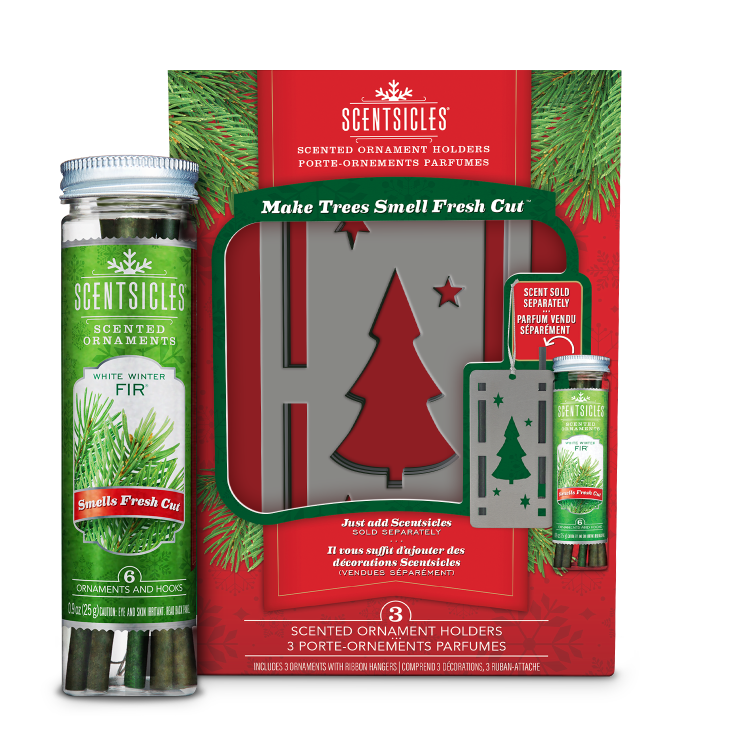 Home Society Geurende wax Ornamenten Christmas Rood - Geur voor je Huis Home Society Geurende wax Ornamenten Christmas Rood - Geur voor je Huis