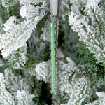 Scentsicles, Glass Ornaments, Icicles On Spruce, Set of 3